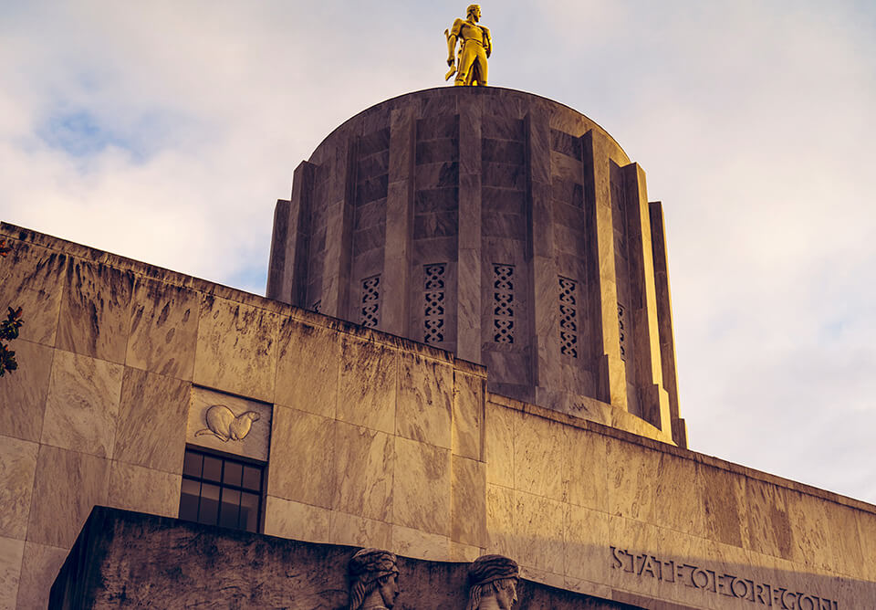 State Capitol building of Oregon